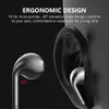 Fones de ouvido de telefone celular 3,5 mm Fones de ouvido com fio Bass Stereo Earbuds Gym Sports Headphones com microfone fone de ouvido estéreo para iPhone Samsung Huawei PC L230914