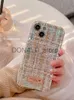携帯電話のケースXiaoxiangfeng織りパターン電話ケース15新しい女性ウールJ230914