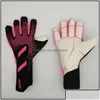 Sporthandskar Sporthandskar 2022 4mm Ny målvakt Fingerskydd Professionella män Fotboll Adts Kids Tjockare målfoto Soccer Glove DHQRP