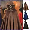 Women's Cape Hoodie Cape för män Hooded Cloak för Cosplay Costume Halloween Costume For Men Women For Nightclub Stage Shuo2SG L230914