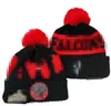 2023 Atlanta Beanie Baseball Baseball Północnoamerykańskie Patch Patch Winter Wool Sport Knit Hat Caps Caps Vailies A15