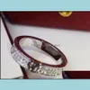 Band Rings 2022 Luxurys Designers Couple Ring With One Side And Diamond On The Other Sideexquisite Products Make Versatile Gifts Good Dhymi