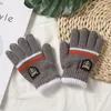 Kinder Fingerhandschuhe Kinder Winter Vollgestrickt Weiche Kinder Fäustlinge 510Y Jungen Mädchen Dick Warm Halten Herbst Handschuh 230914