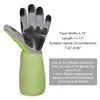 Manoplas para horno Jardín Guante a prueba de espinas Guantes de jardinería unisex Plantación inferior Trabajo en el jardín Largo versátil para cactus rosa 230914