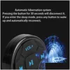 Bluetooth Car Kit Balight Steering Wheel Mini 4.0 Remote Control Mobile Phone Drop Delivery Automobiles Motorcycles Auto Electronics Dhzbi