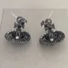 Femmes Boucles D'oreilles Designer Bijoux Lettre Oreille Goujon Boucle Goutte De Haute Qualité Plaqué Or Argent Géométrique Titane Acier Boucle D'oreille Fête De Mariage Cadeau De Noël Bijoux