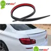 1.2m Universal Tail Spoiler Carbon Fiber Stam DIY Bilstyling Refit Bakstam för Auto Accessories Takspoiler Drop Leverans DHF9M