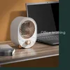 Hemvärmare PTC Ceramic Heat Electric Fan Heater Home Desktop Portable Electric Heater Mini Office Warm Air Heater Overhett Protection HKD230904