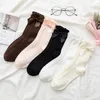 Women Socks Cute Summer Bow White Lace Fashion Sweet Breathable All-match Cotton Harajuku Kawaii