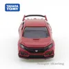 Diecast Model Tomy Tomica Mall Asia Exclusive Honda FK8 Typer Red Car Simulation Toy Boy Collection 230912