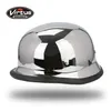 Novedad casco ejército alemán casco popular motocicleta DOT capacete motoqueiro casco de moto motocicleta alemana Half256v