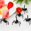 Gafflar 12st myr frukt gaffel abs tandpetare bento stick fest tårta mellanmål för hem diy borddekor kök barn lunch tillbehör