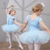 Bühnenkleidung Mode Kinder Professionelles Ballett-Tutu-Kleid zum Tanzen 100-160 cm Höhe