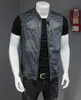 Мужские жилеты VXO, мужские джинсовые рваные уличные панк-стили, джинсовый жилет в стиле хип-хоп, ковбойская верхняя одежда, куртка без рукавов 230914