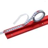 Measuring Tools Measure Self Adhesive Ruler Rust-proof Metric Scale Wear-resistant Durable Tape Steel Miter Track