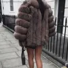 Womens Fur Faux Fur Mink Coats Women 2023 Winter Top Fashion Pink Faux Fur Coat Elegant Thick Warm Outerwear Fake Fur Jacket Chaquetas Mujer plus size 3xl 4xl 5xl L23091