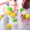 Christmas Decoration Creative Rattan Wicker Balls Home School Hanging Sepaktakraw Pendant Event Kindergarten Kids Toys