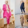 Ethnic Clothing Women's Malaysia Indonesia Suit Fashionable Pleated Irregular Two Piece Set