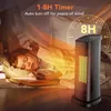 Home Kachels Verwarming 1500 W Draagbare ruimteverwarmer 3 modi Thermostaat Afstandsbediening Timer 90 Oscillatie Oververhitting Tip-Over Prote HKD230904