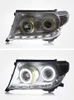 Toyota için Araba Işığı 2007-20 15 Far Montajı Land Cruiser Modifiye LED Günlük Çalışma Işık Akışı Dönüş Sinyali