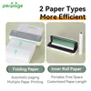 PeriPage A40 kabelloser tragbarer Drucker – Thermodrucker unterstützt 8,26 x 11,69 Zoll US-Letter, tintenlose mobile Drucker, tragbare kabellose Drucker für Reisen, mobiles Büro