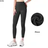 LL 2023 Yoga lu aligner leggings femmes Shorts pantalons longs recadrés hiver printemps tenues dame sport dames pantalon exercice vêtements de fitness filles course Leggings gym slim fit