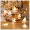 Strings Christmas Tree Lights Decoration Waterproof Light-up Xmas Shape Ornament For Kids And Adults