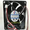 원래 NSTECH PSAD18025BH A500 DC12V 0.43A 8CM 듀얼 볼 3 와이어 팬