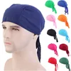 Berets Unisex Women Men Paisley Print Bandana Biker Hat Cotton Durag Skull Cap Chemo Turban Headwrap Headwear Pirate Head Scarf Du Rag