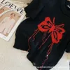 23 новые женские трикотажные рубашки с короткими рукавами и бабочками из мохера AC