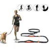 Hands Dog Leash Elastic Dog Running Belt Pet Bungee Rope Leases Reflektiv Jop Dogs Training For Medium Lare Dog Supplies 2242V