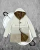 Erkekler Kürk Faux Fur Mens Coats Sonbahar Loro Piana Beyaz Kapüşonlu Kürk Matar Sıradan Ceket230914
