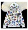 Mens Hoodies Sweatshirts Mens Hoodies Sweatshirts Hip Hop Purple Pointed Star Full Print Hoodie Zipper Cardigan Dark Goth Y2K Clothes Loose Oversized Sweatshirt Ha