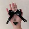 Keychain Designer Mens Car Keychains Luxury Cars Keyring Womens Lover Par Handgjorda Carabiner Key Chain Bags Pendant Lanyards FO274I