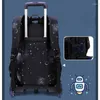 School Bags Kids Trolley Schoolbag Luggage Book Boys Student Backpack Children With 2/6 Wheel Stairs Mochilas Escolares