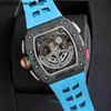 RichasMiers Watch Ys Top Clone Factory Watch Carbon Fiber Automatic Dial Rubber strap RM65-01 imported strap Anti-scratch mirror glass fully 49X41mmX15mmE97F4R6J