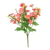 Arrangement de tournesol avec Vase, fleurs décoratives, Gypsophila artificielle en pot, en plastique, pour noël