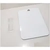 Altri articoli vari per la casa Sublimazione Mdf Cash Card con porta soldi in plastica Er PVC Singolo lato tavola di legno sublimata Natale Laurea Dhiie