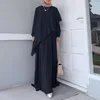 Roupas étnicas Vestido Muçulmano Ramadan Moda Abaya Dubai Turquia Árabe Africano Maxi Vestidos para Mulheres Islam Roupas Robes Vestidos