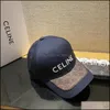 Boll Caps 23SS 4Colors Fashion Cap Men Kvinnor Designer Baseball Hat Uni Justerbara hattar Street Fitted Sport Casquette Drop Delivery AC Dhvum