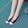 Dress Shoes Women Casual Shoes Candy Colors Round Toe Flat with Shoes Fashion Canvas LaceUp Solid Color Breathable Shoes Woman 230912