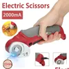 Other Power Tools 2000Mah Portable Cordless Electric Round Scissors Shear Cloth Cutter Fabric Cutting Hine Kit Tool Drop Delivery Ho Ot7Zw