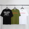 Galeriler Bölümü Harajuku 23SS Bahar Vintage Yıkanmış Sanat Mektupları Öldüren Logo Tişörtlü Gevşek Büyük Boy Hip Hop Unisex Kısa Kollu Tees Designer T Shirt 0008