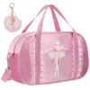 Keychains Ballet Dance Bag Tutu Dress Handbag Princess Crossbody Shoulder With Angel Key Chain For Dancer