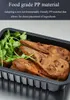 Jednorazowe plastikowe pojemniki na żywność owocowe sałatka bento pudełko przygotowujące do przechowywania pudełka na lunch