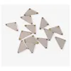 Multicolor Metal Triangle Letter Patch for Cloth Bag Jewelry Hair Accessories Diy Sewing Patch