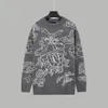 2023 New Europe women and mens designer sweaters retro classic luxury sweatshirt men Arm letter embroidery Round neck comfortable high-quality jumper061