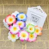 Decorative Flowers Wreaths 30Pcs Artificial Plumeria Hawaiian PE Foam Frangipani Flower DIY Wreath Headdress Wedding Party Decoratio ZZ