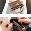 PVC Zipper Women Designer Coin Portemuleert Lady Short Style Fashion Casual Zero Wallets No285191e