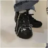 Fußkettchen Punk Uni Quaste Kreuz Schmetterling Charm Büroklammer Fußkettchen Stiefel Schuhkette Hip Hop Lustige Schuhe Accessorices Drop Lieferung Schmuck Dhtdh